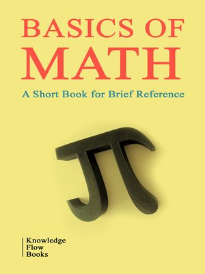 cover image of Basics of Math